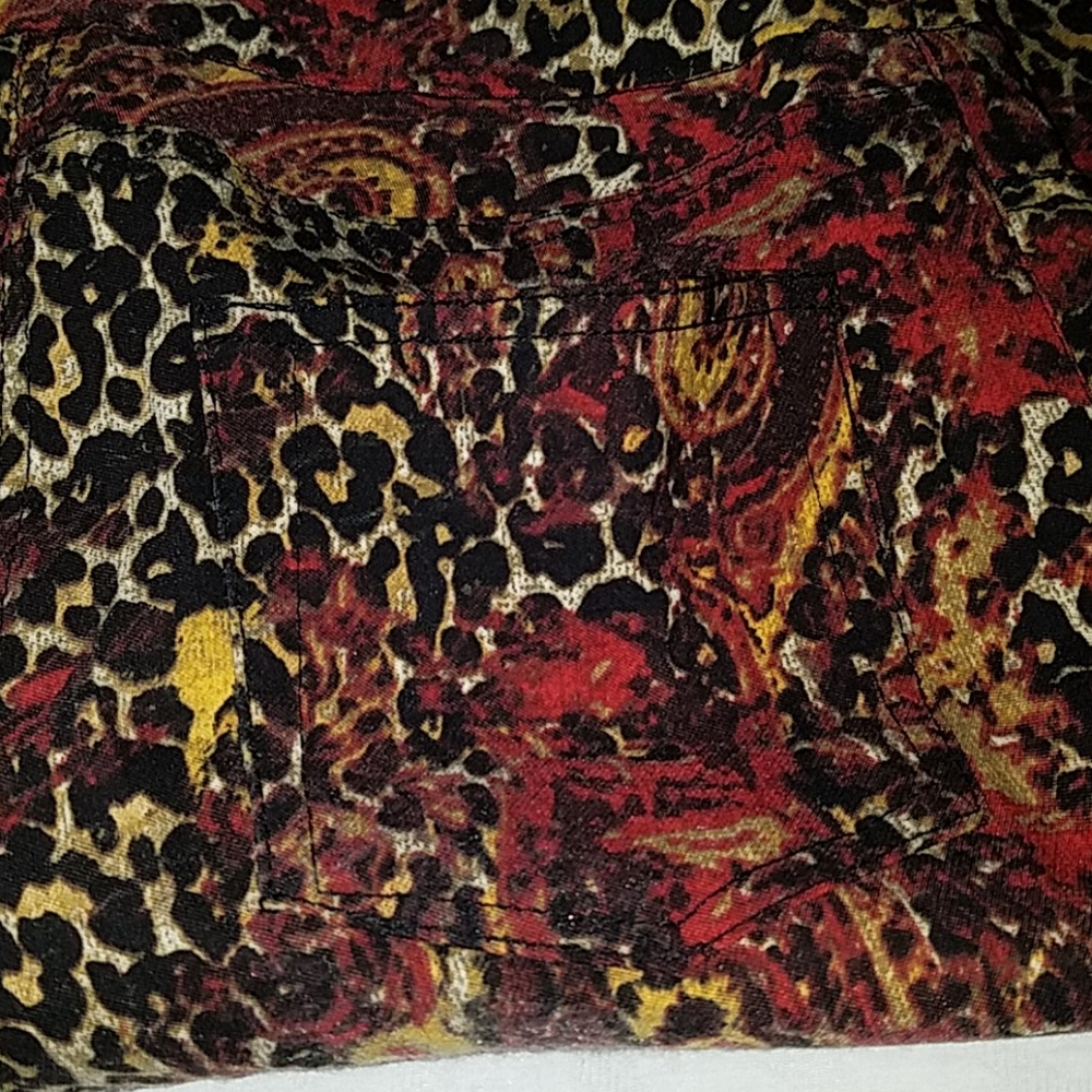 Soft Surroundings Animal Print Pants XS - Picture 8 of 13